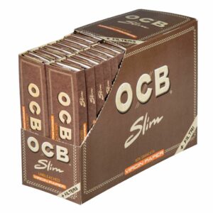 OCB Papes & Tips King Size Unbleached